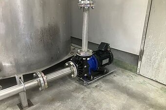 ポンプ設備（更新）洗剤用マグネットポンプ