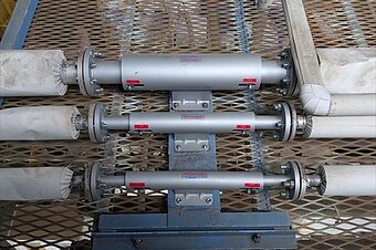 ベローズ伸縮継手・電動弁他取替